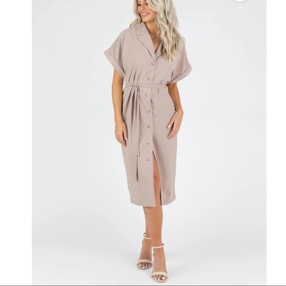 Kittenish Anna Button Down Dress